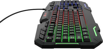Клавиатура Оклик 700G Dynasty черный USB Multimedia for gamer LED
