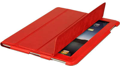 Кожаный чехол BeyzaCases Executive II Case для iPad 2/3/4, красный [BZ19939]