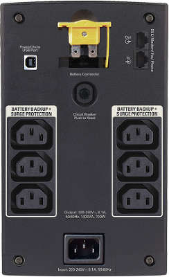 Источник питания Back UPS BX1400UI 1400ВА APC