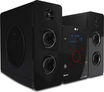 Микросистема LG CM2760 черный 60Вт/CD/FM/USB/BT