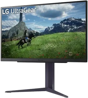 Монитор LG 27" UltraGear 27GS85Q-B черный IPS LED 16:9 HDMI матовая HAS 400cd 178гр/178гр 2560x1440 180Hz FreeSync DP 2K USB 6.2кг