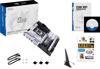 Материнская плата ATX LGA1200 ASUS Z590 WIFI GUNDAM EDITION