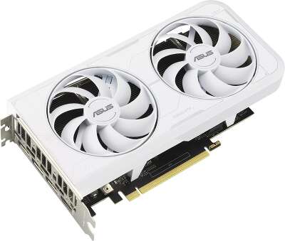 Видеокарта ASUS NVIDIA nVidia GeForce RTX 3060Ti DUAL-RTX3060TI-O8GD6X-WHITE 8Gb DDR6X PCI-E HDMI, 3DP