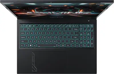 Ноутбук Gigabyte G6 Core i7 13620H 16Gb SSD512Gb NVIDIA GeForce RTX4050 6Gb 16" IPS FHD+ (1920x1200) FreeDOS black WiFi BT Cam (MF-H2KZ853KD)