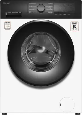 Стиральная машина Weissgauff WM 40106 Inverter Steam класс: A+++ загр.фронтальная макс.:6кг белый инвертор