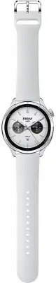 Смарт-часы Xiaomi Watch S4 47мм 1.43" AMOLED корп.серебристый рем.серый (BHR9197GL)