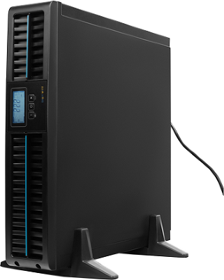 Источник бесперебойного питания SMARTWATT ИБП Онлайн, 1000/900 ВА/Вт, стоечный/напольный, LCD дисплей, Schuko CEE7/4 - 2 шт.