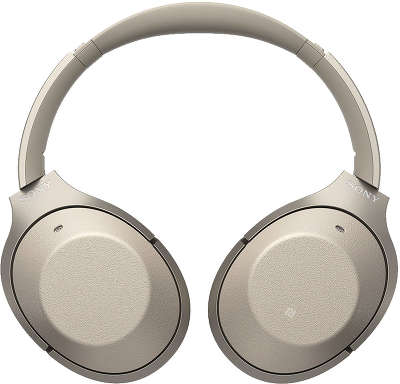 Беспроводные наушники Sony WH-1000XM2, Bluetooth®, с шумоподавлением, золотистые