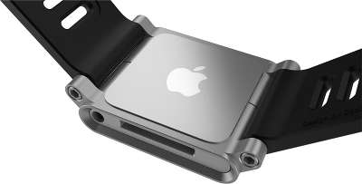 Чехол-браслет LunaTik Multi-Touch Watch Band для iPod nano 6G, серебристый [LTSLV-003]