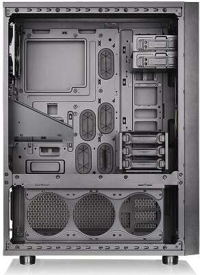 Корпус Thermaltake Core X71 Tempered Glass Edition, Window, черный, ATX, без БП (CA-1F8-00M1WN-02)