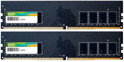 Набор памяти DDR4 DIMM 2x8Gb DDR3200 CL16 Silicon Power XPOWER AirCool (SP016GXLZU320B2A)