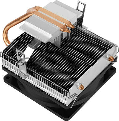 Устройство охлаждения(кулер) Aerocool Air Frost 2 RGB Soc-AM5/AM4/1200/1700/1851 черный/белый 3-pin 26dB Al+Cu 110W 250gr Ret (AIR FROST 2 FRGB 3P)