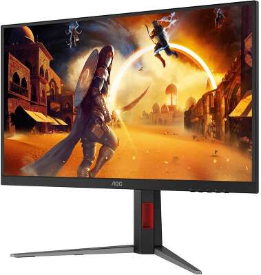 Монитор 27" AOC U27G4 Black (4K, IPS, 3840x2160, 160Hz, 0.3 ms, 178°/178°, 450 cd/m, 1000:1, +2xHDMI 2.1, +DisplayPort 1.4)