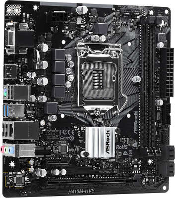 Материнская плата mATX LGA1200 ASRock H410M-HVS