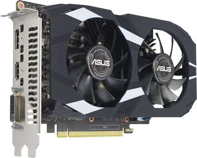 Видеокарта ASUS NVIDIA nVidia GeForce GTX 1650 Dual 4Gb DDR6 PCI-E DVI, HDMI, DP