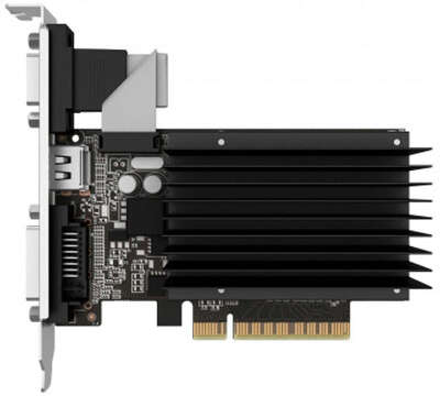 Видеокарта GAINWARD nVidia GeForce GT710 SilentFX 2Gb DDR3 PCI-E 4x VGA, DVI, HDMI