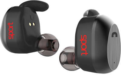 Беспроводная гарнитура Elari NanoPods Sport, Black [NPS-2S-Black]