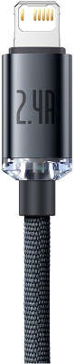 Кабель Baseus Crystal Shine Series USB to Lightning, 1.2 м, Black [CAJY000001]