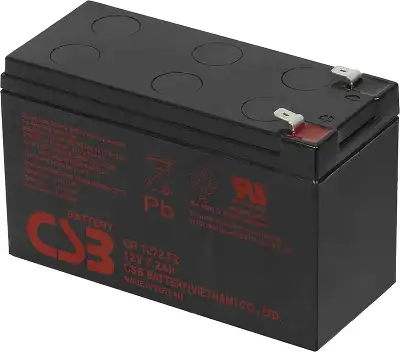 Батарея для ИБП CSB GP1272 F2 12В 7.2Ач