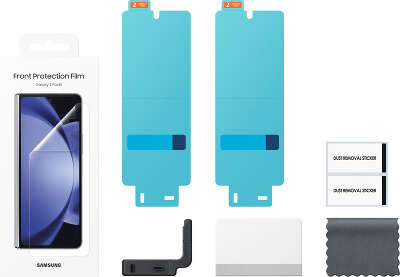 Защитная пленка для экрана Samsung прозрачный для Samsung Galaxy Z Fold 5 прозрачная 2шт. (EF-UF946CTEGRU)