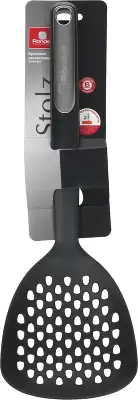 Шумовка для первых/вторых блюд Rondell Stolz RD-1778 серый упак.:картонная подложка