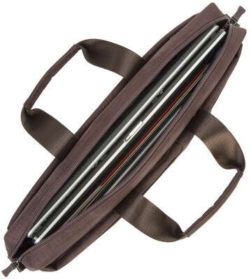 Сумка для ноутбука 15.6" Riva 8335 коричневый полиэстер (8335 BROWN)