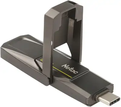 Модуль памяти USB3.2+Type-C Netac US5 256 Гб черный (Solid State Flash Drive) [NT03US5C-256G-32TA]