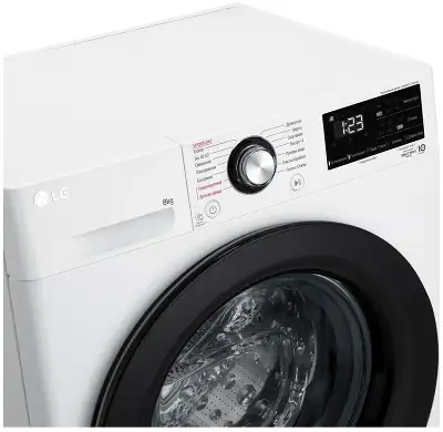 Стиральная машина LG F2V3PS6W класс: A загр.фронтальная макс.:8кг белый инвертер