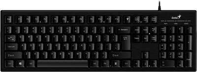 Клавиатура Genius Keyboard Smart KB-101, USB, 105 button, Black