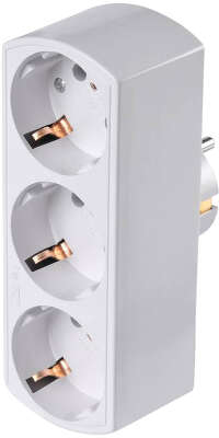Сетевой разветвитель Buro BU-PS3G-W (3 розетки) белый