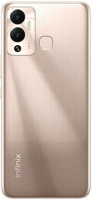 Смартфон INFINIX Hot 12 Play NFC 4/64Gb, X6816D, золотистый