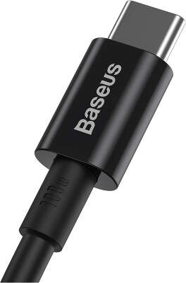 Кабель Baseus Superior 100W USB-C to USB-C, 2 м, Black [CATYS-C01]