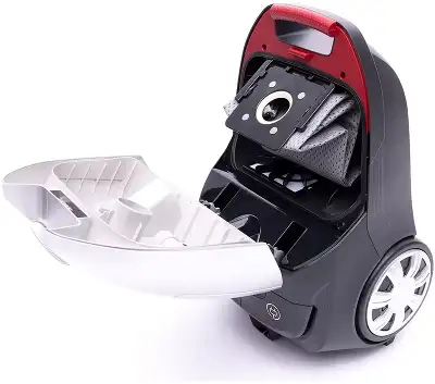 Пылесос Sharp/ Пылесос, 1900 Вт, уборка: сухая, пылесборник - мешок, 2.3 л,серебристый