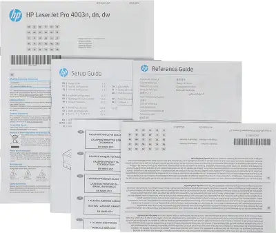 Принтер лазерный HP LaserJet Pro 4003dn (2Z609A) A4 Duplex Net белый