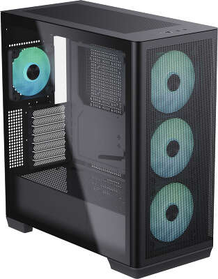Корпус Aerocool APNX Creator C1 C1-BK-v1 черный без БП ATX 7x120mm 5x140mm 2xUSB3.0 audio bott PSU