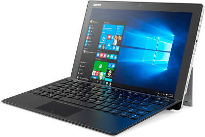 Планшет Lenovo MiiX 510-12ISK i5 6200U (2.3) 2C 256Gb 12"/4G/W10P/серебристый/5Mpix/2Mpix/BT/GPS/WiFi