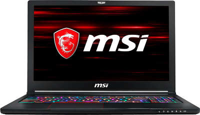 Ноутбук MSI GS63 Stealth 8RE-022RU i7-8750H/16/1000/SSD512/GTX 1060 6GB/15.6" UHD/WF/BT/CAM/W10