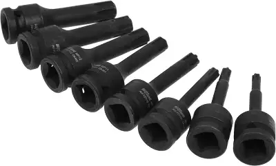 Набор торцевых головок Av Steel AV-727408 в комплекте 8 предметов