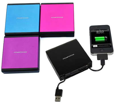 Внешний аккумулятор Powerocks Magic Cube MC-PR-2AB 12000 мАч, серебристый