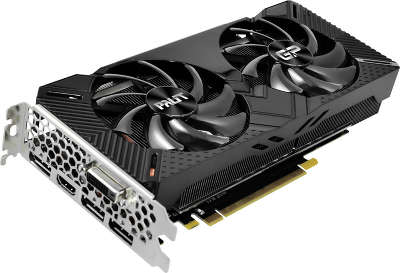 Видеокарта Palit nVidia GeForce RTX 2070 Dual 8Gb GDDR6 PCI-E DVI, HDMI, 3DP