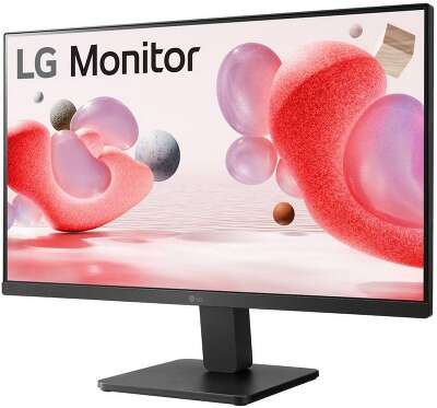 Монитор 23.8" LG 24MR400-B Black (IPS, 1920x1080, D-sub+HDMI, 5 ms, 178°/178°, 250 cd/m, 1300:1, 100Hz)