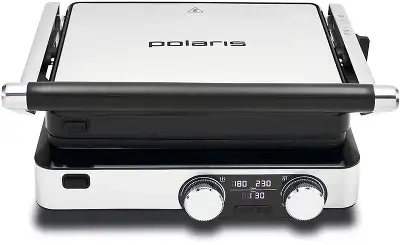 Электрогриль Polaris PGP 2302D 2000Вт серебристый