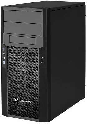 Корпус SilverStone PS13B Black, черный, ATX, Без БП (SST-PS13B)