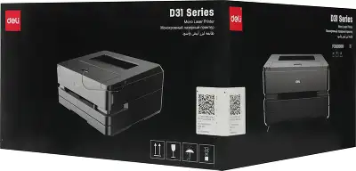 Принтер лазерный Deli Laser P3100DNW A4 Duplex Net WiFi серый