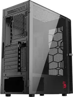 Корпус Bloody BD-CC116 черный без БП ATX 8x120mm 1xUSB2.0 1xUSB3.0 audio bott PSU