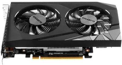 Видеокарта/ VGA GIGABYTE INTEL ARC A380 WINDFORCE OC 6GB, GDDR6/96-bit, PCIe 4.0, 2xHDMI 2.0, 2xDP, 2-slot