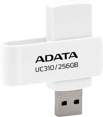 Модуль памяти USB3.2 A-DATA UC310 256Гб, белый [UC310-256G-RWH]