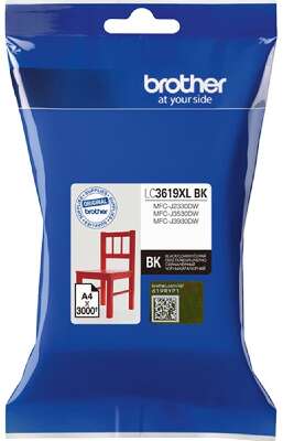 Brother LC-3619XLBK Картридж, Black  MFCJ3530/3930,Black, (3000стр)