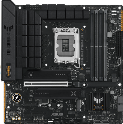 Материнская плата ASUS TUF GAMING B760M-PLUS II, LGA1700, B760, 4*DDR5, 4*SATA, 3*M.2, 3*USB 3.2, 4*USB 2.0, Type-C, 1*PCIx16, 1*PCIx4, 1*PCIx1, DP+HDMI, mATX; 90MB1HD0-M0EAY0