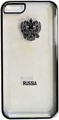 Чехол-накладка для iPhone 6 Plus/6S Plus Modena, Герб РФ, чёрный